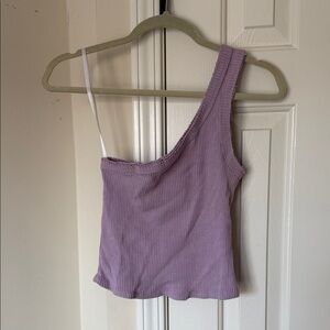 Urban Outfitters One-Shoulder Purple Camisole